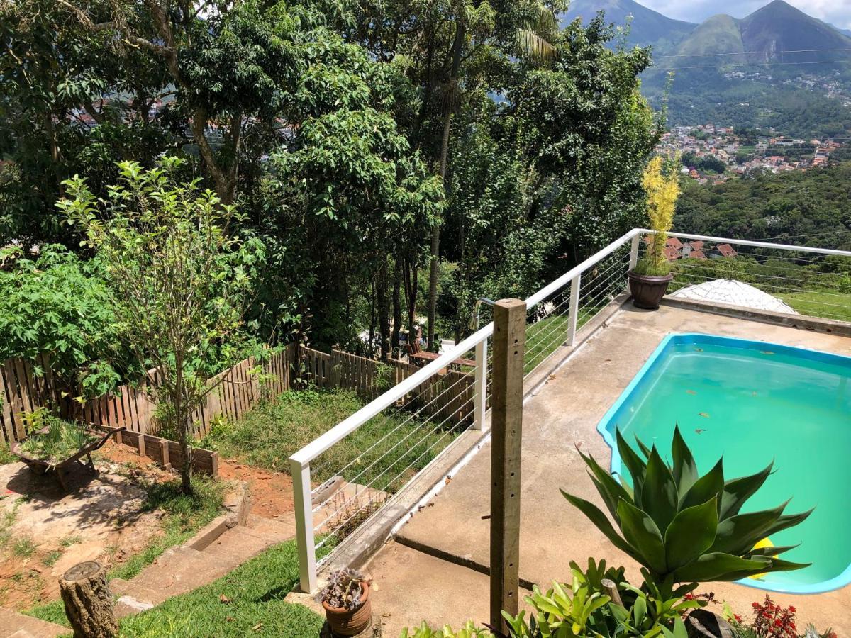 Casa Aconchegante Com Linda Vista A 5 Min Do Centro Villa Nova Friburgo Eksteriør billede